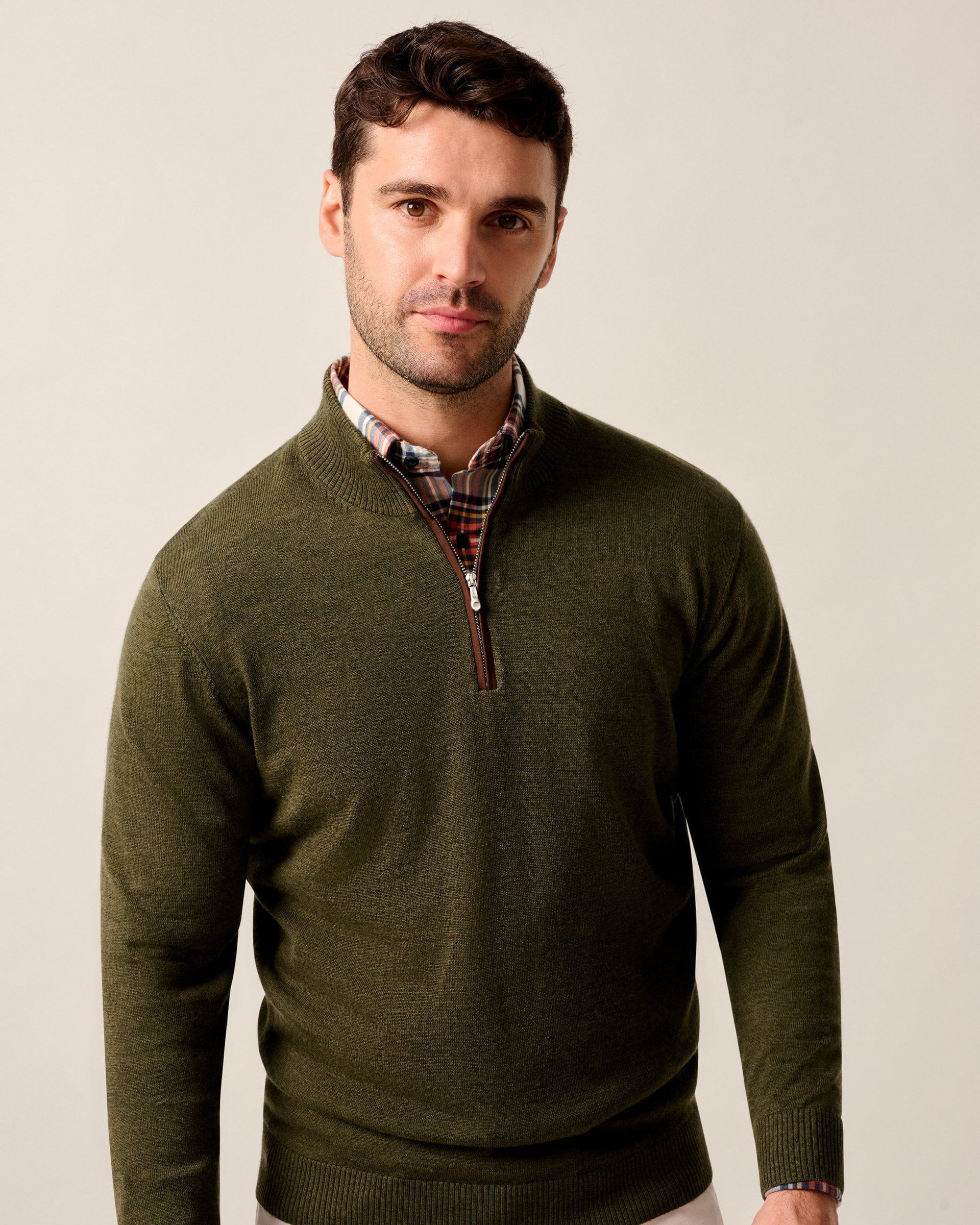 Raynor Merino 1/4 Zip Sweater - Image 4
