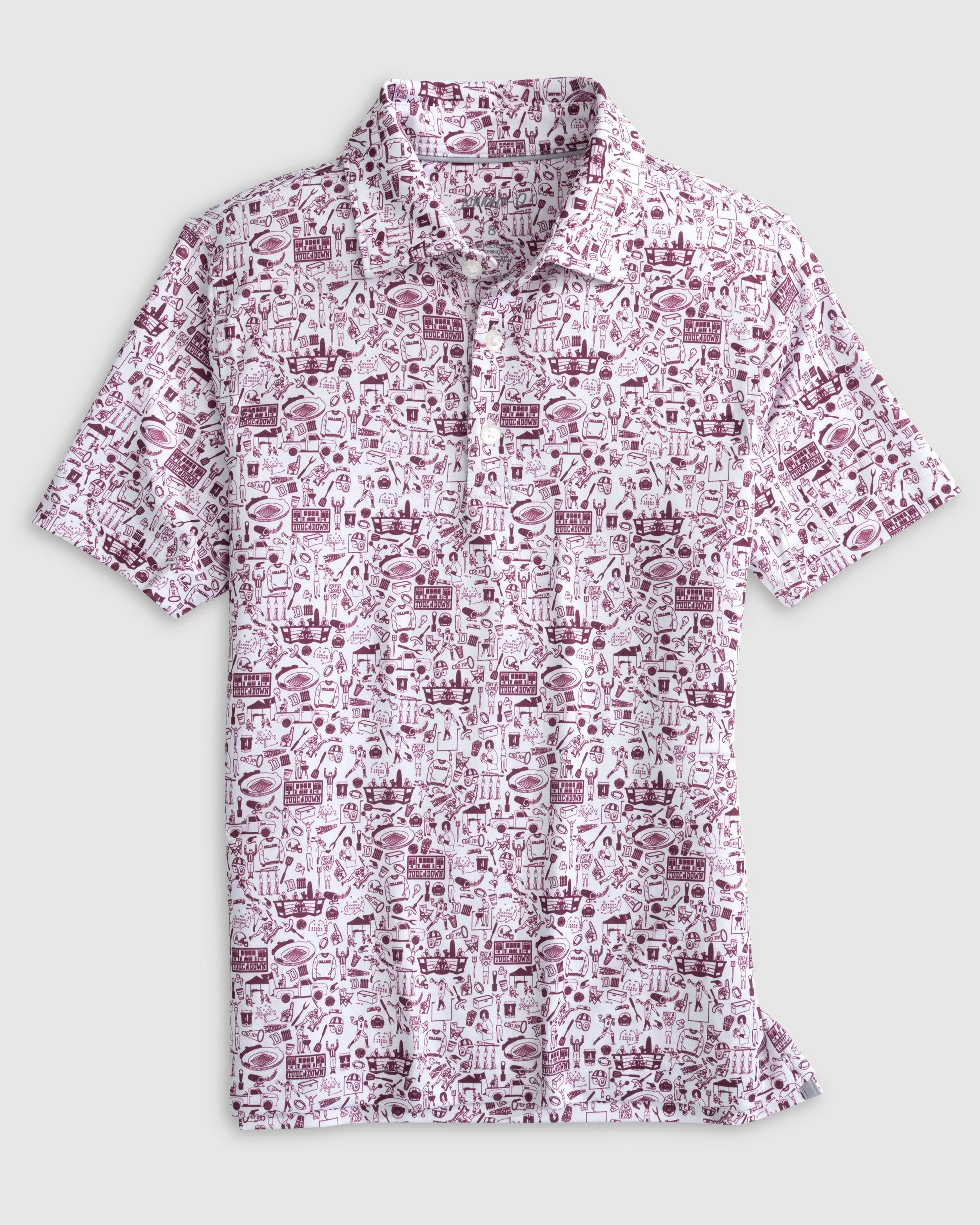 Performance Jersey Jr. Polo - Tailgater Print - Image 36