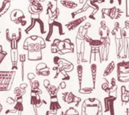 Performance Jersey Jr. Polo - Tailgater Print - Image 40